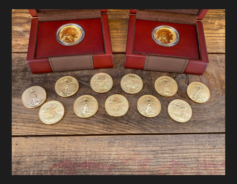 gold coins